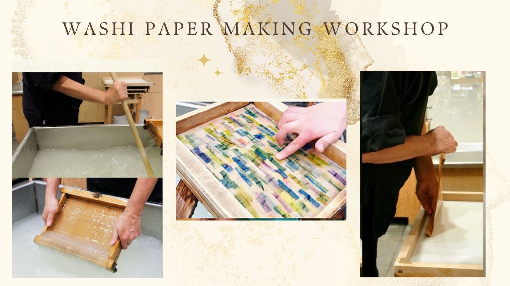 Design & Make your own Washi paper